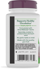 <{%360IMAGE2_6793%}>Nature's Way® | Garlicin Cardio - left side of pack