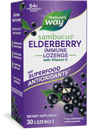 <{%PRIMARY_14001%}>Nature's Way® | Sambucus Elderberry Immune Lozenge, 30 lozenges, Elderberry