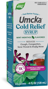 <{%PRIMARY_15272%}>Nature's Way® | Umcka Cold Relief Syrup, 4 fl oz (120 ml), Mint-Menthol