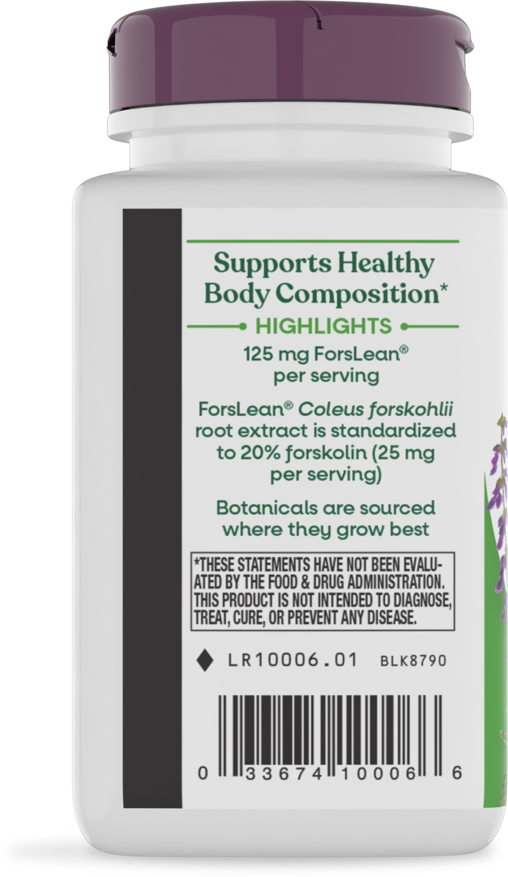 <{%360IMAGE2_10006%}>Nature's Way® | Forskohlii Standardized Extract - left side of pack