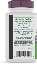 <{%360IMAGE2_10006%}>Nature's Way® | Forskohlii Standardized Extract - left side of pack