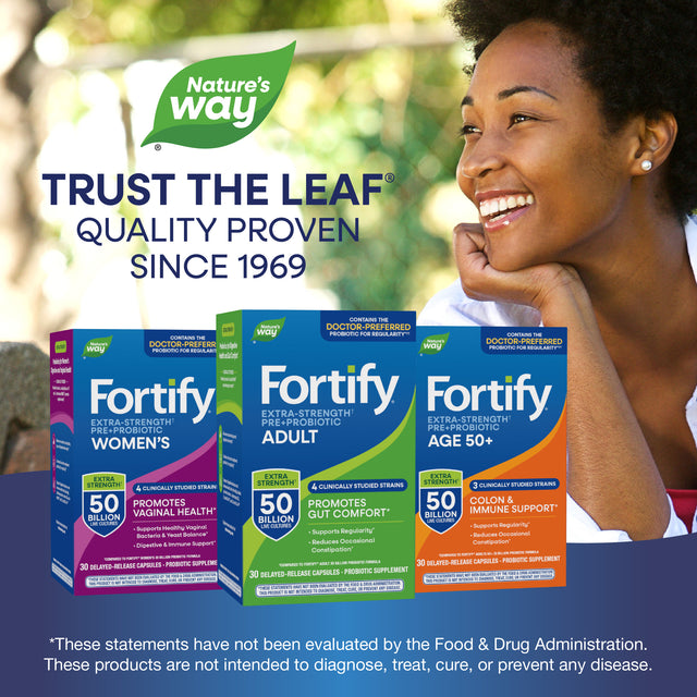 <{%MAIN5_10673%}>Nature's Way® | Fortify Adult Daily Pre+Probiotic