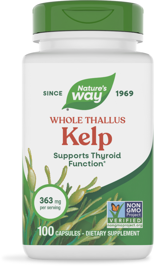 <{%PRIMARY_14500%}>Nature's Way® | Kelp, 100 capsules