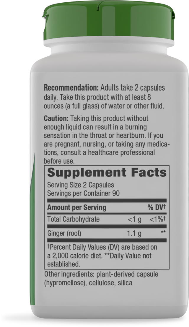 <{%360IMAGE1_13108%}>Nature's Way® | Ginger Root - right side of pack