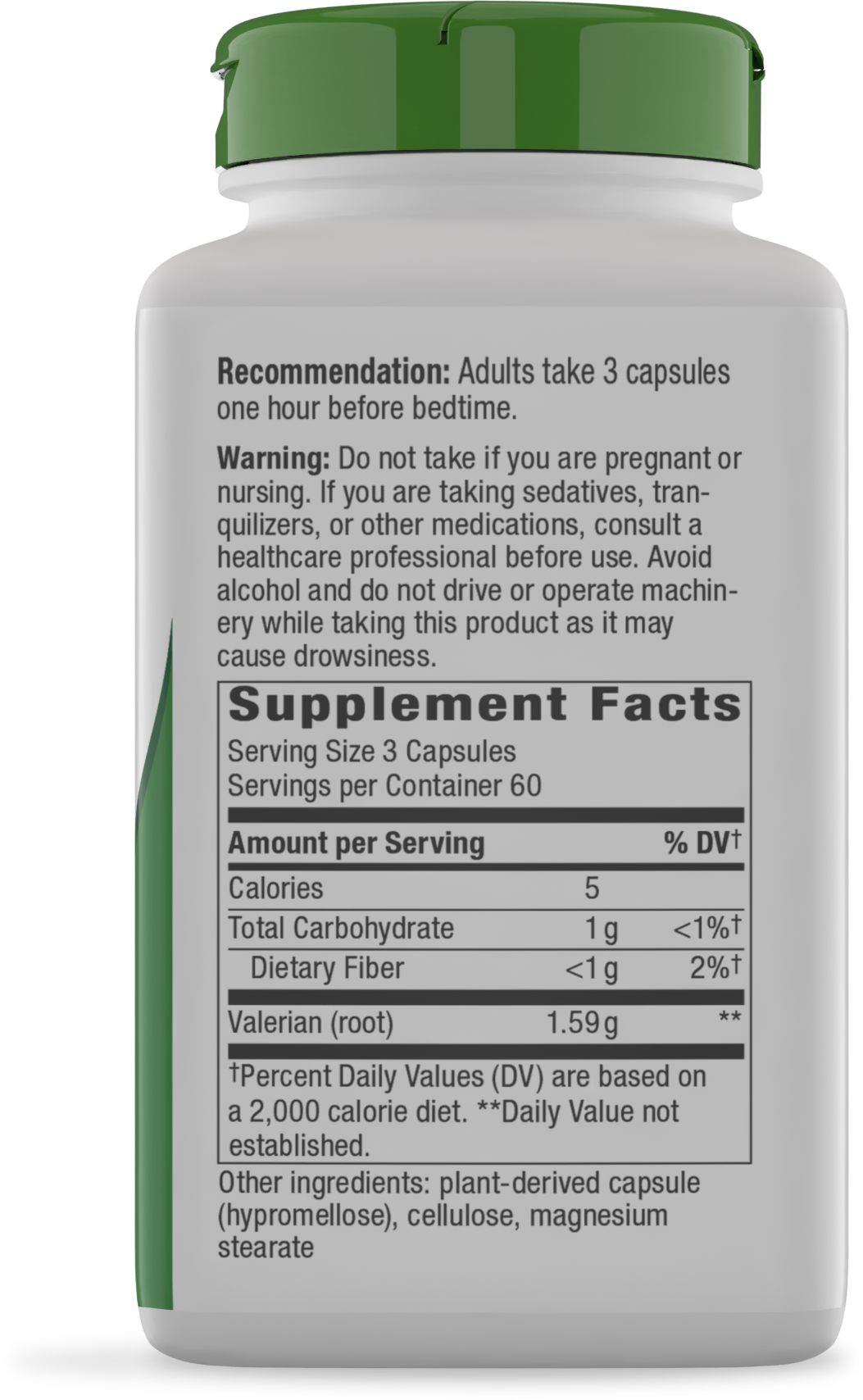 <{%360IMAGE5_17708%}>Nature's Way® | Valerian Root - right side of pack