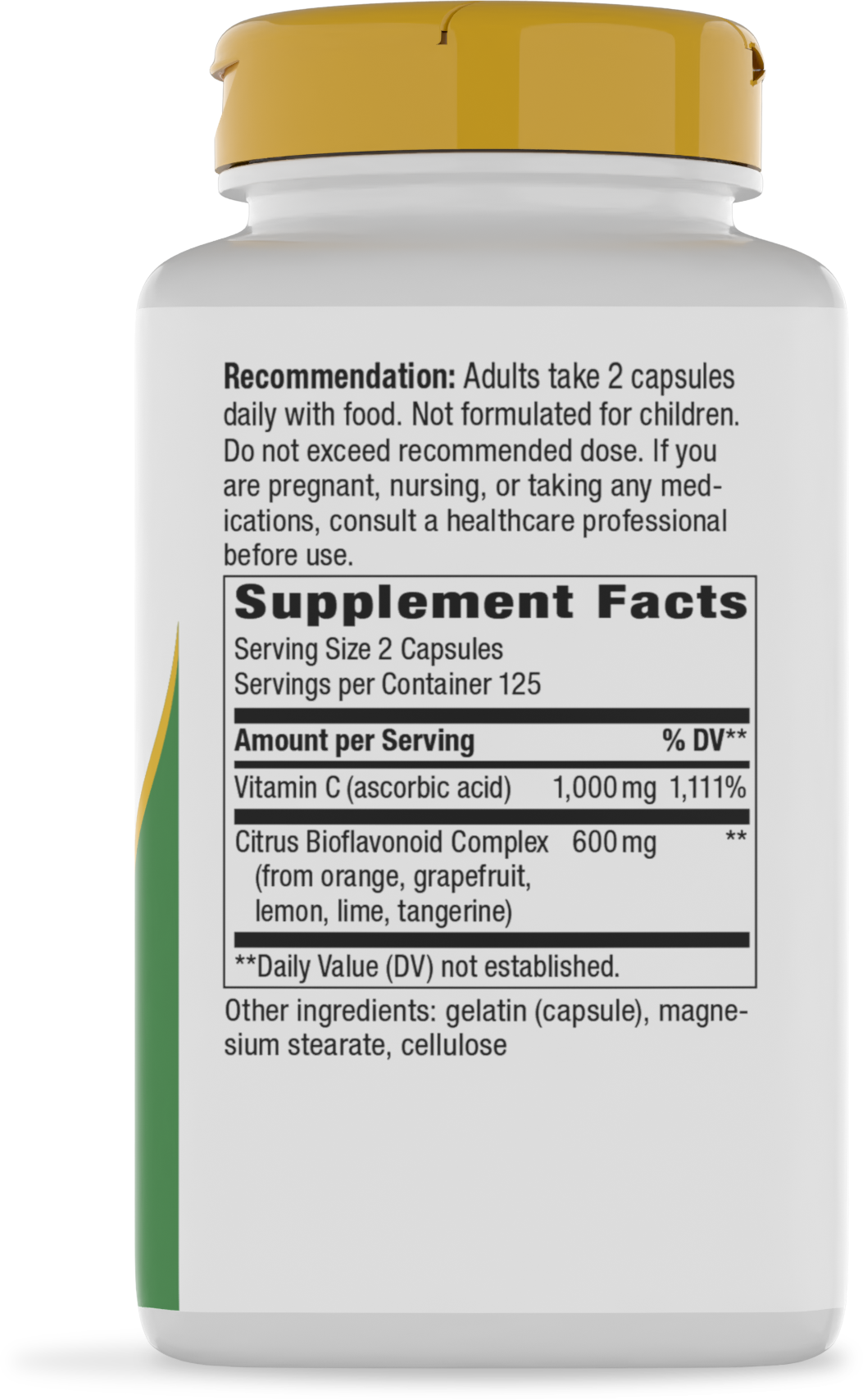 <{%360IMAGE5_40331%}>Nature's Way® | Vitamin C with Bioflavonoids - right side of pack