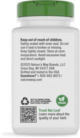 <{%360IMAGE7_15450%}>Nature's Way® | Pau d'Arco Inner Bark - back of pack