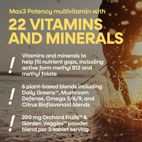 <{%MAIN10_14931%}>Nature's Way® | Alive! Max3 Potency Adult Complete Multivitamin-No Added Iron