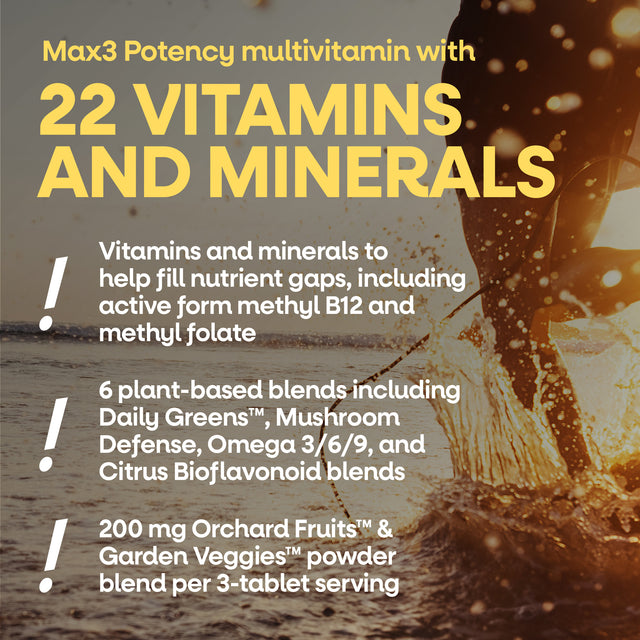 <{%MAIN10_14931%}>Nature's Way® | Alive! Max3 Potency Adult Complete Multivitamin-No Added Iron
