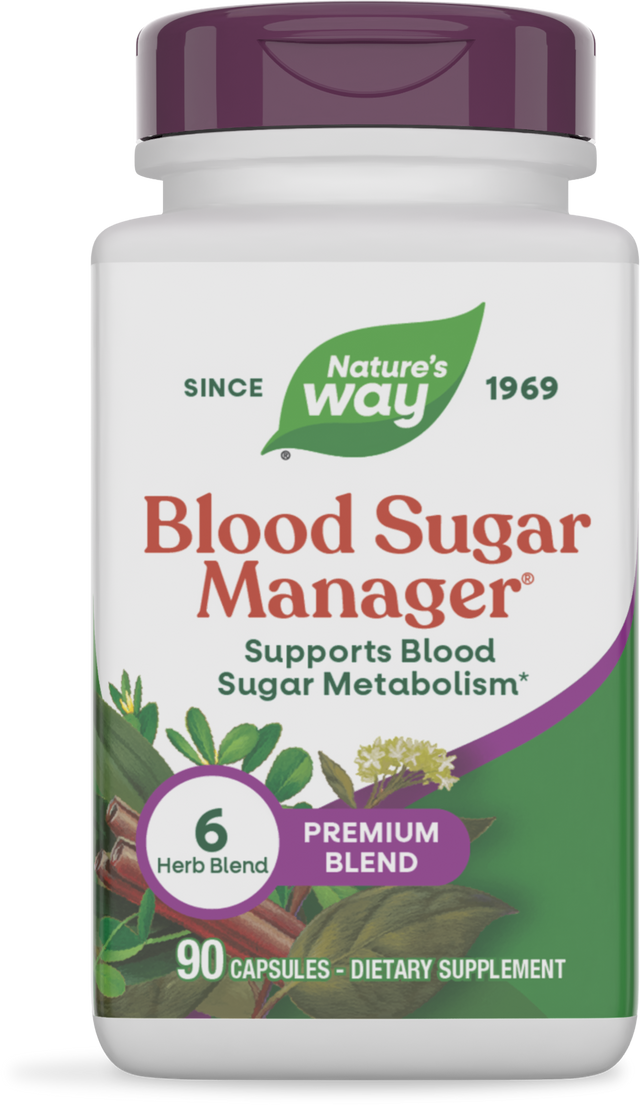 <{%PRIMARY_79200%}>Nature's Way® | Blood Sugar Manager, 90 capsules