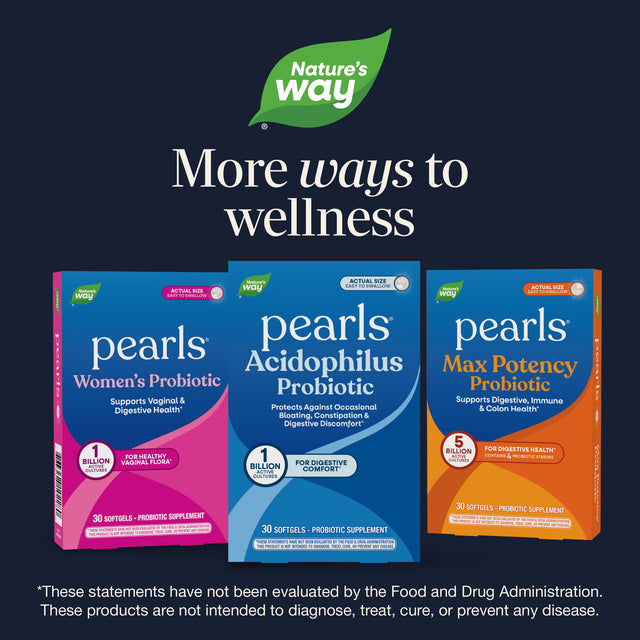 <{%MAIN5_undefined%}>Nature's Way® | Pearls® Acidophilus Probiotic