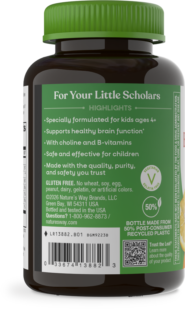 <{%360IMAGE2_13882%}>Nature's Way® | Kids Brain Builder Gummies - left side of pack