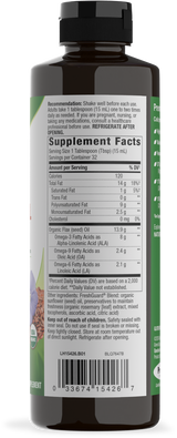 <{%360IMAGE1_15426%}>Nature's Way® | Organic Flax Oil - right side of pack