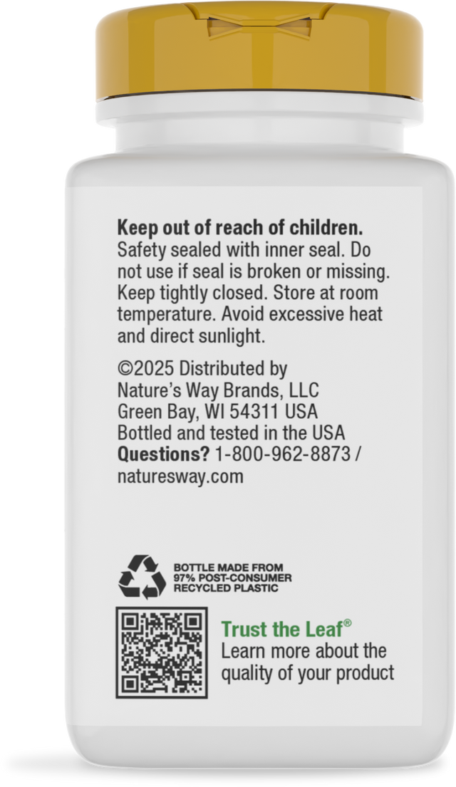 <{%360IMAGE3_40211%}>Nature's Way® | Vitamin E D-Alpha Tocopherol - back of pack