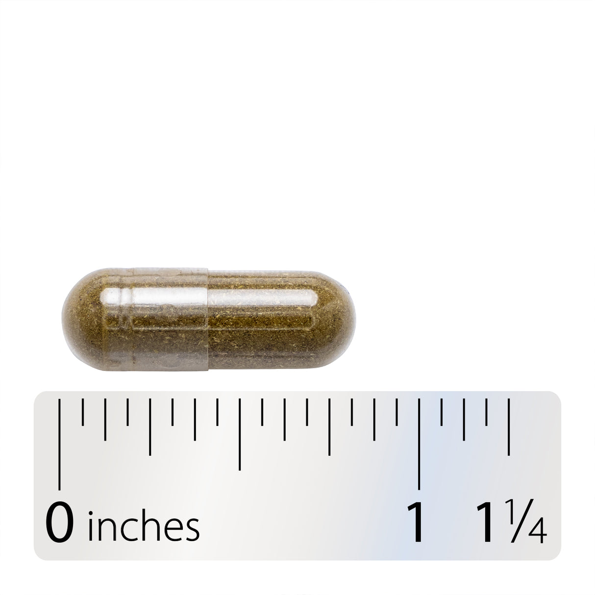 <{%360IMAGE4_14160%}>Nature's Way® | Peppermint Leaf - Capsule and ruler