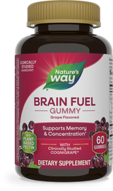 <{%PRIMARY_14346%}>Nature's Way® | Brain Fuel Gummy, 60 gummies, Grape