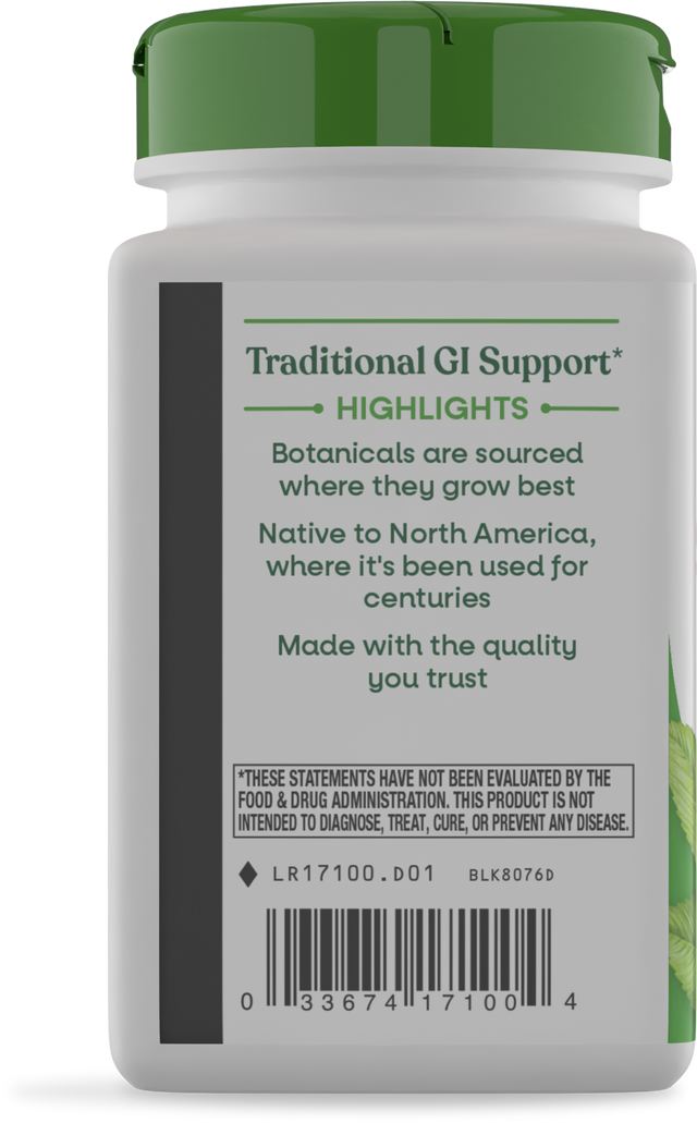 <{%360IMAGE2_17100%}>Nature's Way® | Slippery Elm Bark - left side of pack