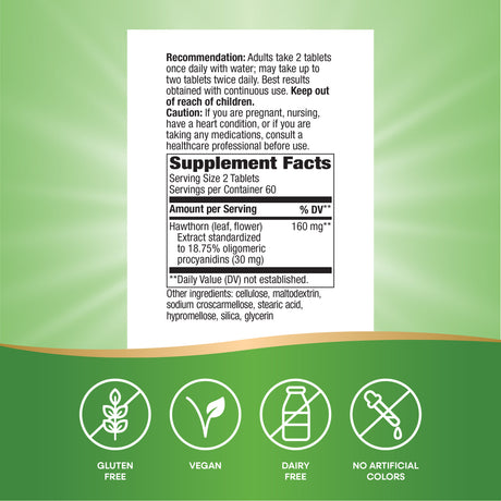 <{%MAIN4_6690%}>Nature's Way® | HeartCare Hawthorn Standardized Extract