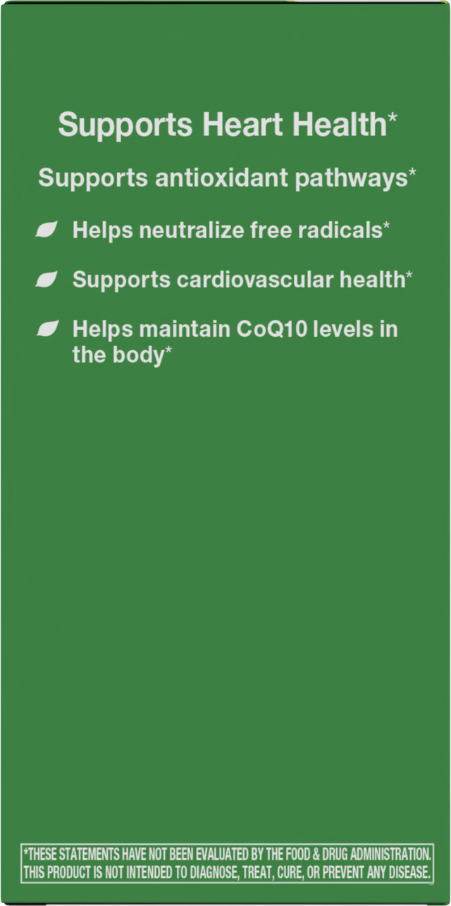 <{%360IMAGE3_06113%}>Nature's Way® | SMART Q10 CoQ10 - left side of pack