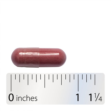 <{%360IMAGE3_08540%}>Nature's Way® | Cherry Fruit Sweet Cherry Extract - Capsule and ruler