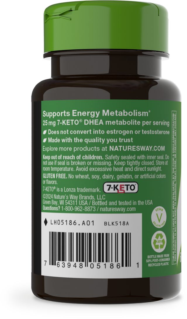 <{%360IMAGE2_05186%}>Nature's Way® | 7-KETO DHEA Metabolite - left side of pack