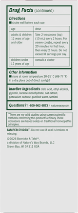 <{%360IMAGE2_16251%}>Nature's Way® | Cough & Bronchial - back of pack
