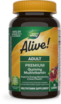 <{%PRIMARY_15817%}>Nature's Way® | Alive! Adult Premium Gummy Multivitamin, 90 gummies, Cherry & Grape