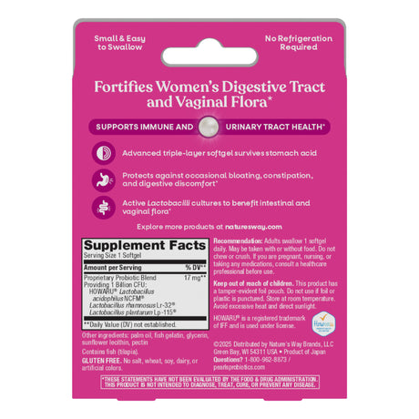 <{%MAIN12_13950%}>Nature's Way® | Probiotic Pearls Women's