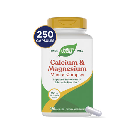 <{%MAIN6_41311%}>Nature's Way® | Calcium & Magnesium Mineral Complex