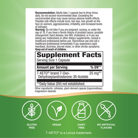 <{%MAIN4_05186%}>Nature's Way® | 7-KETO DHEA Metabolite