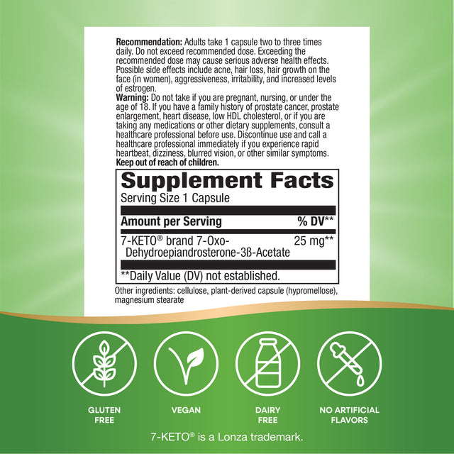 <{%MAIN4_05186%}>Nature's Way® | 7-KETO DHEA Metabolite
