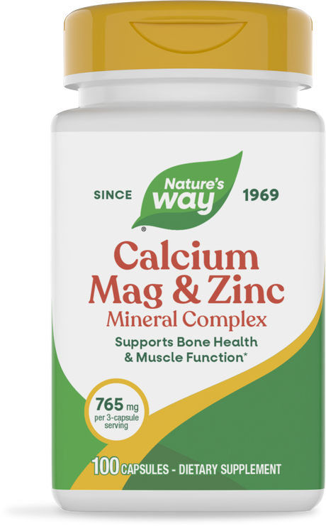 <{%PRIMARY_41410%}>Nature's Way® | Calcium-Magnesium-Zinc, 100 capsules