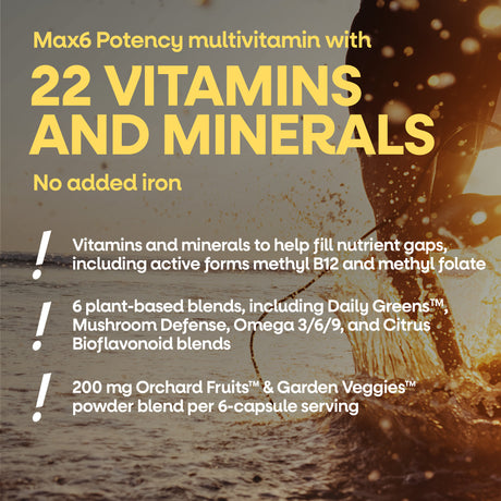 <{%MAIN10_15709%}>Nature's Way® | Alive! Max6 Potency Adult Complete Multivitamin-No Added Iron