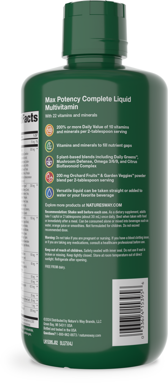 <{%360IMAGE2_15395%}>Nature's Way® | Alive! Max Potency Complete Liquid Multivitamin - left side of pack