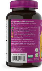 <{%360IMAGE2_10488%}>Nature's Way® | Alive! Daily Support Prenatal Gummy Multivitamin - left side of pack