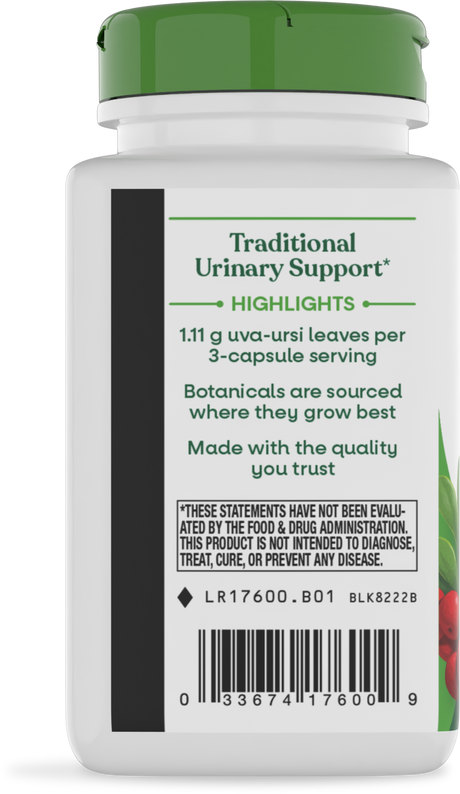 <{%360IMAGE2_17600%}>Nature's Way® | Uva Ursi Leaves - left side of pack