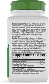 <{%360IMAGE1_10150%}>Nature's Way® | Aloe Latex With Fennel - right side of pack