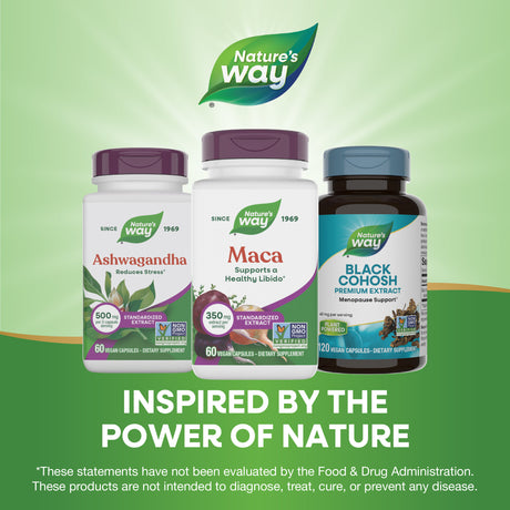 <{%MAIN5_64200%}>Nature's Way® | Maca Standardized Extract