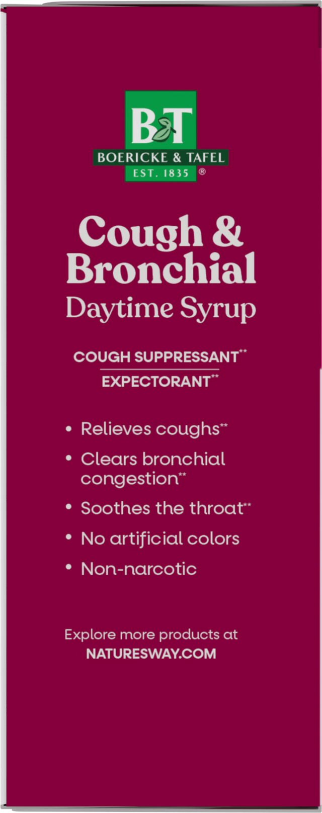 <{%360IMAGE7_16252%}>Nature's Way® | Cough & Bronchial - left side of pack
