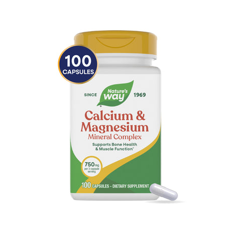 <{%MAIN12_41310%}>Nature's Way® | Calcium & Magnesium Mineral Complex