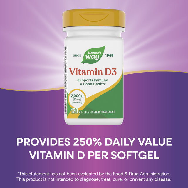 <{%MAIN9_15590%}>Nature's Way® | Vitamin D3