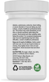 <{%360IMAGE3_49111%}>Nature's Way® | Melatonin Lozenge - back of pack