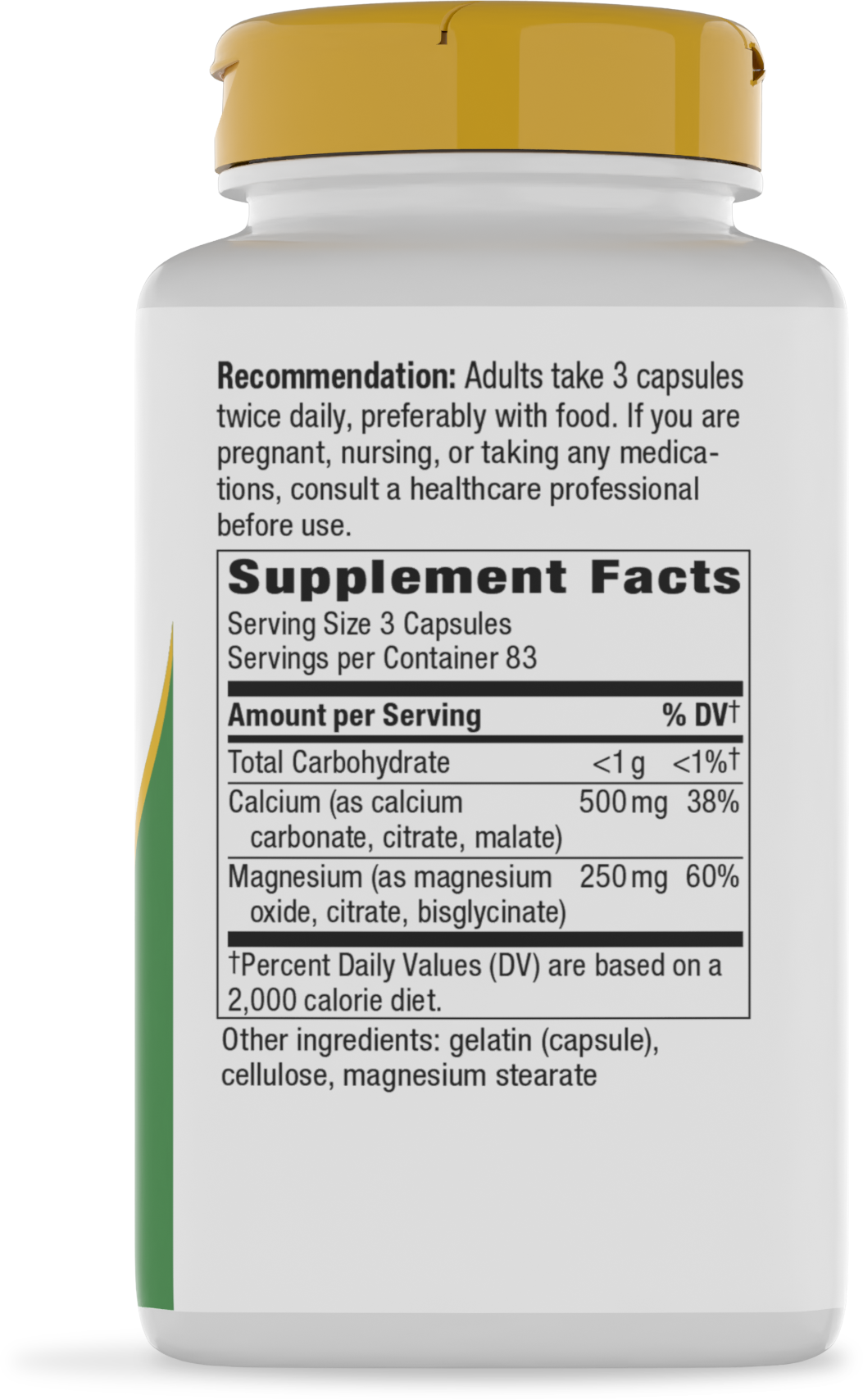 <{%360IMAGE1_41311%}>Nature's Way® | Calcium & Magnesium Mineral Complex - right side of pack