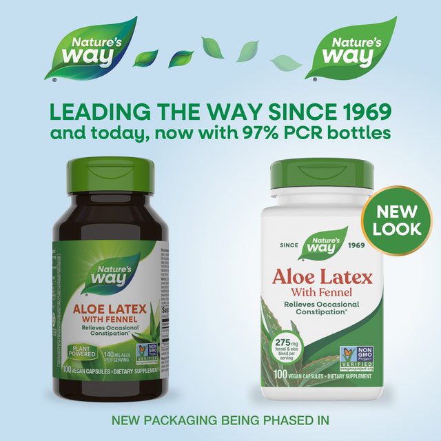 <{%MAIN1_10150%}>Nature's Way® | Aloe Latex With Fennel