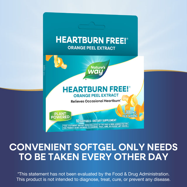 <{%MAIN3_09110%}>Nature's Way® | Heartburn Free! Orange Peel Extract