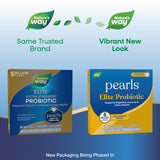 <{%MAIN1_56435%}>Nature's Way® | Pearls Elite Probiotics - package updates old to new