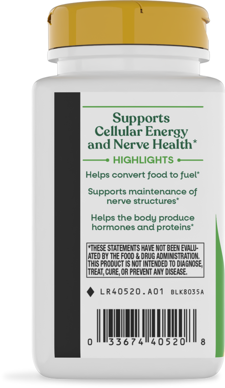 <{%360IMAGE2_40520%}>Nature's Way® | Vitamin B-100 Complex - left side of pack