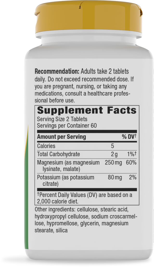 <{%360IMAGE1_07766%}>Nature's Way® | Krebs Magnesium Potassium Complex - right side of pack