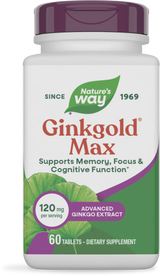 <{%PRIMARY_15251%}>Nature's Way® | Ginkgold Max, 60 tablets