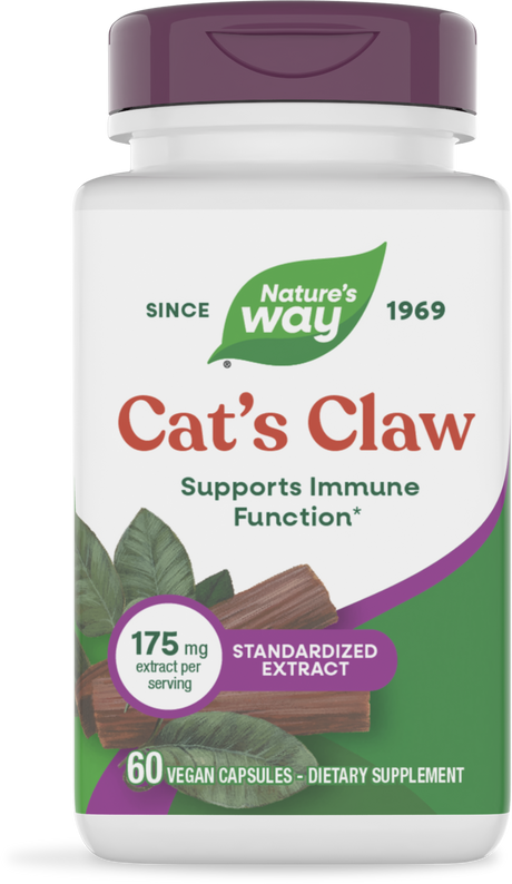 <{%PRIMARY_60700%}>Nature's Way® | Cat's Claw Standardized Extract, 60 capsules